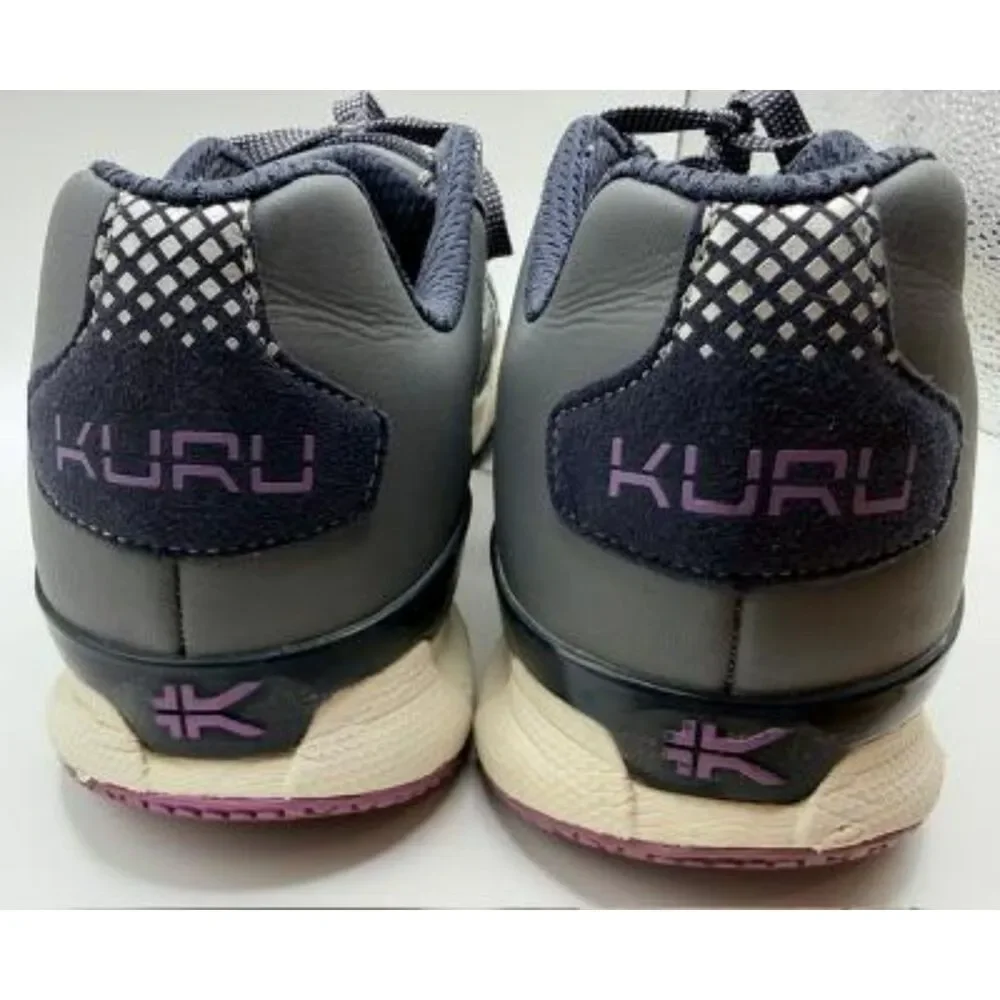 Kuru Quantum Running Shoes 10.5 Gray Comfort Support Gym Sneaker Orthotic